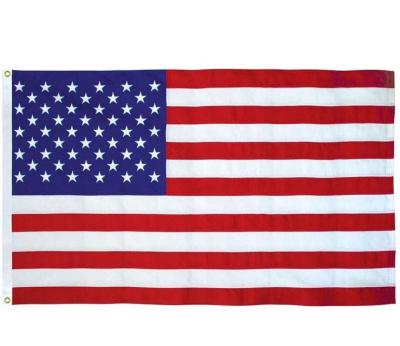 China FLYING Custom Logo Printing Promotional Advertise Flying American Country Flag for sale