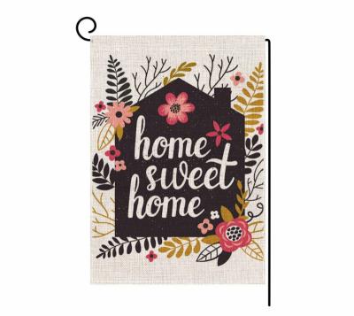 China Festival/Steel Sided Soft Home Flag Home/Garden Decoration Large Double Sublimation Pole Polyester Decoration for sale