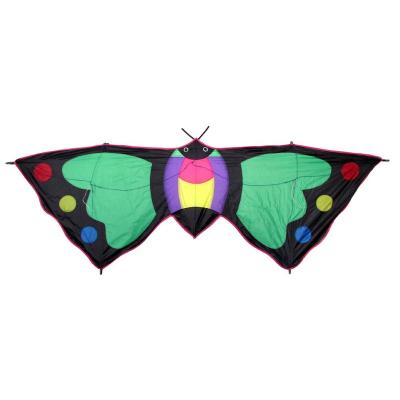 China Nylon butterfly LOGO custom promotion printed line adult sport kite flying revolution kites four reflex kite for sale