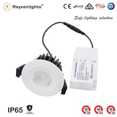 China IP 65 Fire Rate Aluminum Downlight Series 2.5inch 7w Led Down Light Dimmable for sale