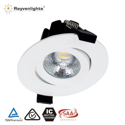 China Europe popular 2.5inch 10w aluminum adjustable epistar cob led downlight for sale