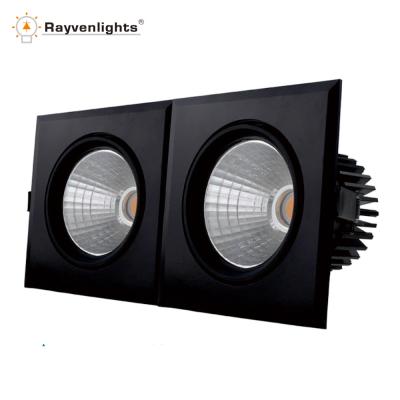 China Modern DIY muti grill cob led square grill light with SAA&CE approval for project for sale