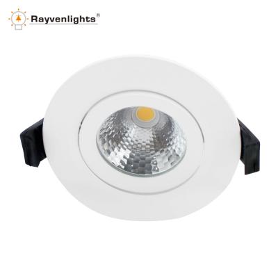 China Dimmable 12w alloy aluminum cob led recessed light CE EMC TUV down light recessed led lighting for sale