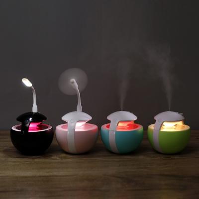 China Car Night Elves Mini High Capacity Seven-color Night Light Air Purifying Humidifier for sale