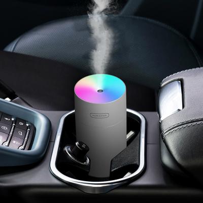 China Personal Car Humidifier 270ML 7 Colors Atomizer USB h20 Ultrasonic Air Humidifier For Hotel Car Home School for sale