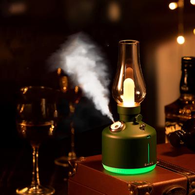 China Home Rechargeable Humidifier 280ml 1200mAh USB LED Night Light Desk Lamp Air Humidifier for sale