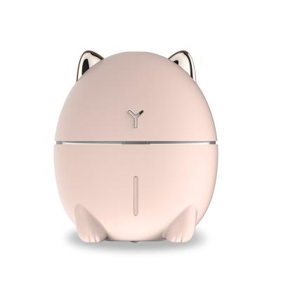 China Car Humidifier Portable Mini Humidifier 200ml Cute Car USB Ultrasonic Air Humidifiers Diffuser for sale