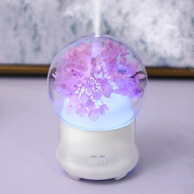 China Ultrasonic Diffuser 7 Color Oil Aroma Car Humidifier Christmas Gift Preseved Lights Air Changing Home Humidifier for sale