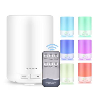 China New Fashion Car Oil Diffuser 300ml Electric Colorful Aromatherapy Gift Desktop Humidifier With Remote Control for sale