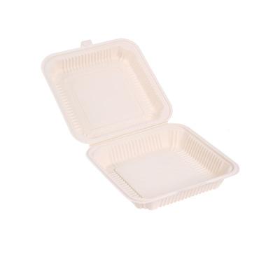 China Wholesale Environmental Protection Microwavable Clamshell Can 1500ML Microwave Heating Food Box for sale