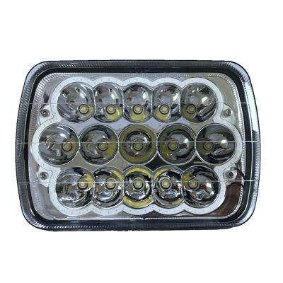 China Automobile LED Lamp Waterproof Offroad Light Work 45W High Power Spot Or Flood Light Beam for sale