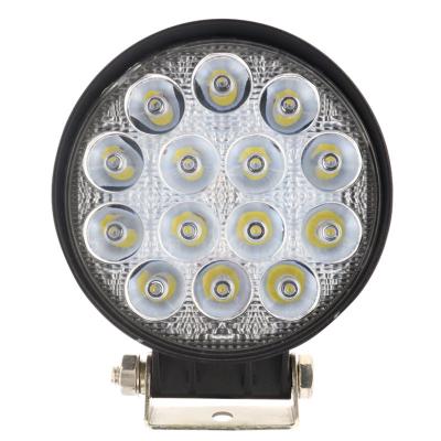 China 4 Inch 42W 12-24v LED Die-Casting Aluminum Housing Circular Operating Light For Forklift Lamp Truck Spot Vehicle Light Modified Light for sale