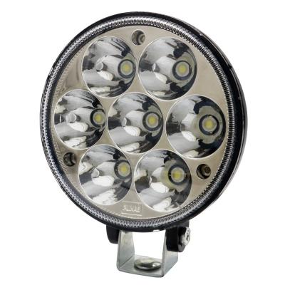 China Automobile Lamp 4 Inch 21W Waterproof IP67 Spot Flood 24V LED Work Light For On Road Vehicles for sale