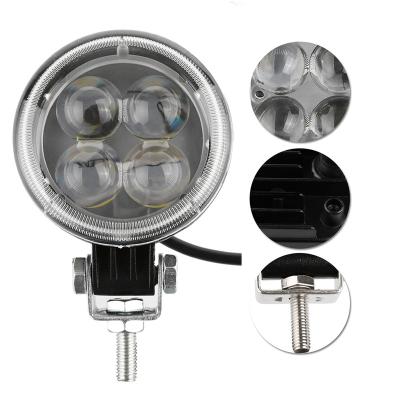 China Waterproof Automobile Lamp 3 Inch Spot Beam Work Lamp Driving Lamp 12W Led Work Light For Motorcycle for sale