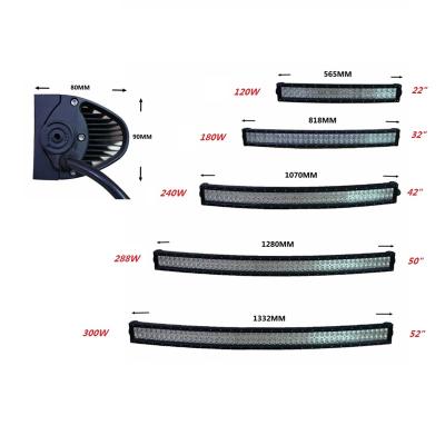 China Automobile Lamp PZ1010 USA Led Combo Light Guide 240w 42Inch LED Light Bar Hot Sale Led Lamp Bars For Truck Tractor Spotlight for sale