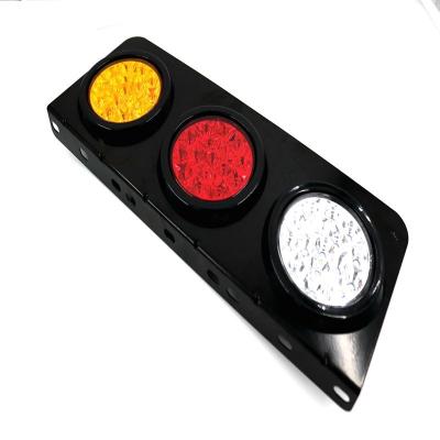 China Waterproof Automobile Lamp 12v 24v Light Led Tail Lights Truck Trailer Stop Indicator Tail Lamp for sale