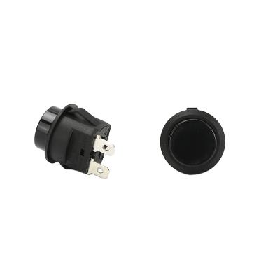 China Manufacturer Custom Wholesale Plastic Round T105 Main Push Button Switch 16A 250V for sale