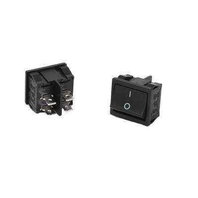 China Low Price T85 Sale Micro Front Back Rocker Switch 4 Pin On Off 6a 250v AC Switch T125 5e4 for sale