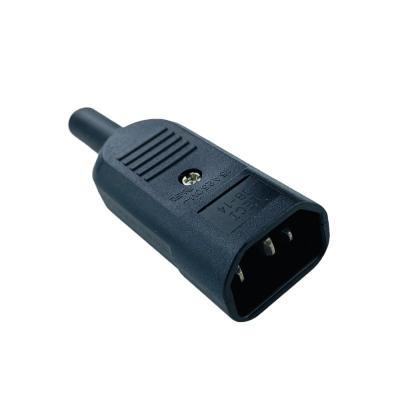 China . - 10~105 â „ ƒ Professional Production Connectors C14 Up Angle Power Adapter Connector for sale