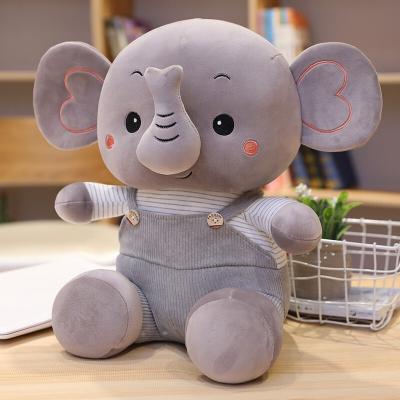 China Gray Animal Plush Stuffed Toy Manufacturer Custom Creative Elephant Plush Toys DADI Creative Custom Plush Toys DADI OEM&ODM Gray Animal Plush Stuffed Toy for sale