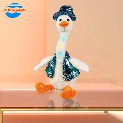 China Best Selling Creative Design Dancing Duck Toy Stuffed Plush Toy DADI OEM&ODM Creative Design Best Stuffed Dancing Dancing Duck Toy Plush Toy for sale