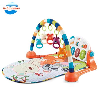 China Toy DADI OEM Baby Play Mat Kick Piano Baby Gym Activity Mat Educational Custom Play Mat For Baby To Toddler for sale