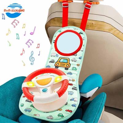 China Toy DADI Design Baby Game Gym Mat Steering Wheel Car Toy Educational Plastic Car Steering Wheel Toys Amazon Best Selling Cute for sale