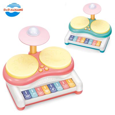 China DADI OEM&ODM Educational Electronic Musical Instrument Baby Educational Drum Set Toy Piano Keyboard Toy Jazz Drum Kids for sale