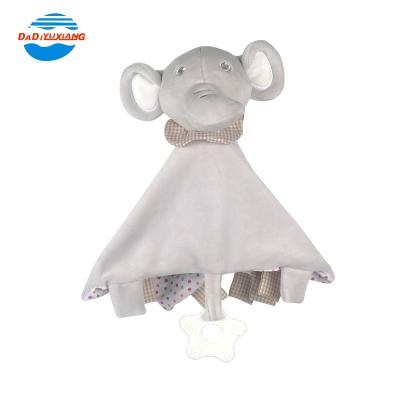 China Baby Toy DADI Factory Custom Plush Hanging Sleep Toy Stuffed and Plush Toy Appease Towel Elephant Soft Baby Sleep Toy for sale