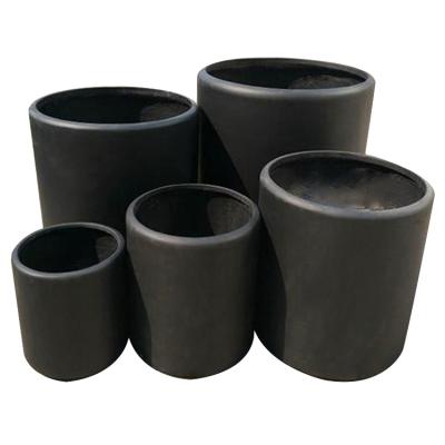 China Modern Wholesale Nordic Home Planters Cement Durable Concrete Plant Vertical Flower Pots For Plants for sale