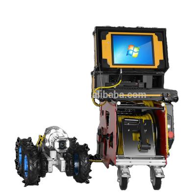 China Temperature Measurement S200 Robotic Marine CCTV System For DN200mm-2000mm Pipeline Camera Sewer Pipe Inspection for sale