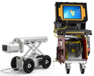 China PAN-TILT HD Pipe Inspection Robot in Pipe Inspection Camera with Sewer Camera for sale