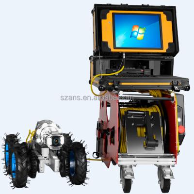 China Waterproof / Waterproof Schroder S200 Sewer Pipe Inspection Camera Robot Crawler for sale