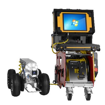 China Waterproof / waterproof automatic digital ptz tunnel inspection robot s300 pipe inspection camera for sale