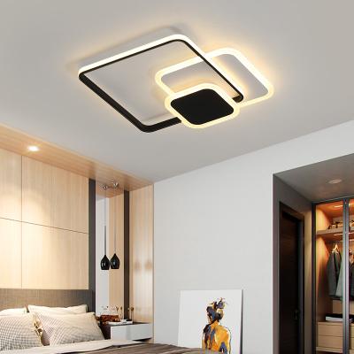 China Lighting works new design smart creative indoor bedroom led light modern dimmable led ceiling lamp for sale