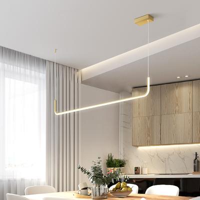 China Lighting Functions Factory Wholesale Modern Minimalist Living Room Ceiling Decoration Led Living Room Bar Chandelier for sale