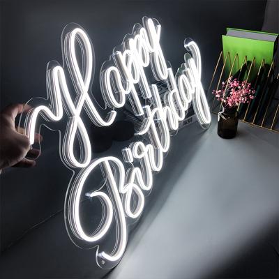 China Lighting Functions Dropshipping Custom Silicone 12V LED Neon Light Letter Lamp Wall Mounted Neon Sign for sale