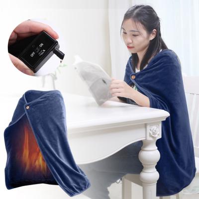 China Home Department Jet Plush Therapy Washable Electric Heating Blanket Heated Bed Machine Quick Covering Comfortable Soft Use for sale