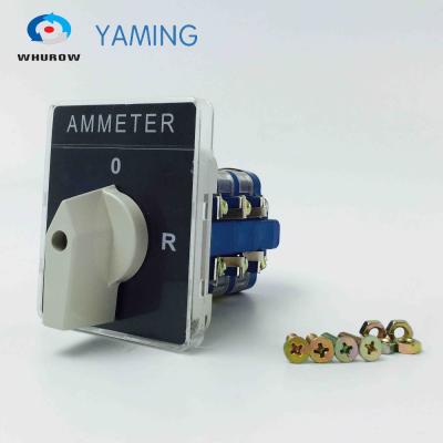 China Control Motor 3 Phase Inverter Ammeter 4 Position Selector Cam Rotary Switches 16A 600V for sale