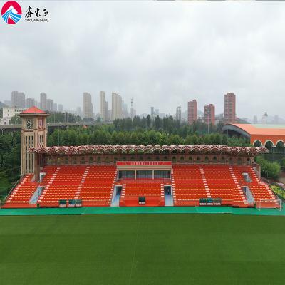 China Steel Workshop Custom Design Prefab Metal Construction Steel Structure Football Stadium Building for sale