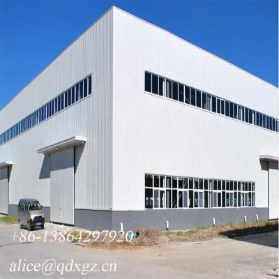 China Modern Prefab Steel Workshop Building Material Workshop Steel Structure Building Price for sale