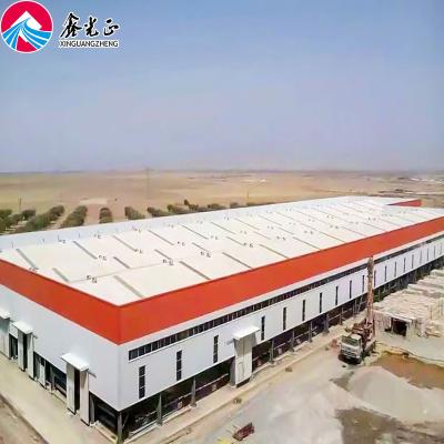 China Industrial Pre-engineered Metal Frame Building Steel Structure Construction Workshop for sale