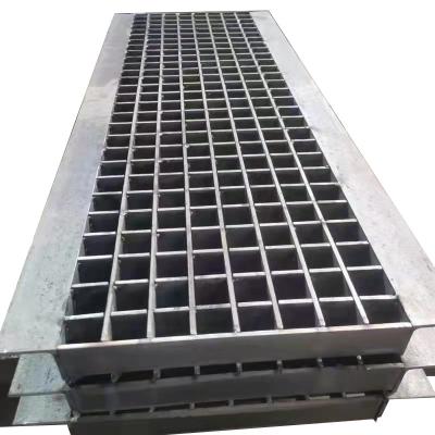 China Sheer Ditch Cover Traditional Heavy Duty Grating Cover Drain Up Belted Ditch Coat Round Bar Webforge Grate Cover for sale