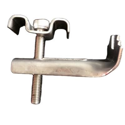 China Stainless Steel Metal Bracing Handle Galvanized Steel Collar Steel Clips Fastener for sale