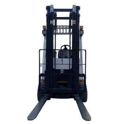 China Building Material Shops 1500kg 3 Stage DPC Electric Mini Telehandler Hyundai Forklift Machine Price Mini for sale