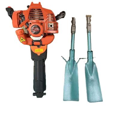 China Quick root cutting machine Root cutting and tree digging machine with soil ball and seedling transplanting machine, gasoline high-power tree shovel for sale