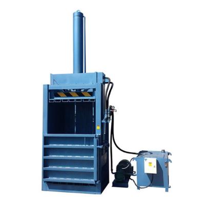 China Hotels Vertical hydraulic packaging machine  Waste paper box shell compression and packaging machine Straw baler for sale