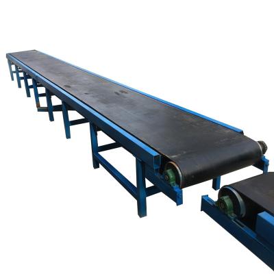 China Farms Mobile belt feeder horizontal 26 meter belt conveyor sand and gravel belt conveyor for sale