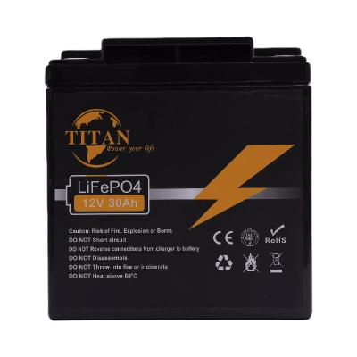 China Hot sale high capacity AGV 12.8V battery 12v 24v 48v 30Ah lithium ion lifepo4 outdoor battery L483*M170*T240mm for sale