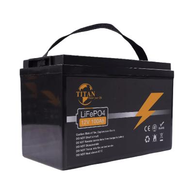 China China Supplie and AGV 12V Multi Function Performance Golden Battery 100Ah L483*M170*T240mm Lifetime for sale